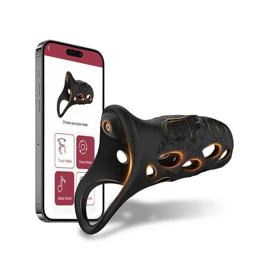 AppControlledMaleSexToy10VibrationModesAppSupportWaterproof