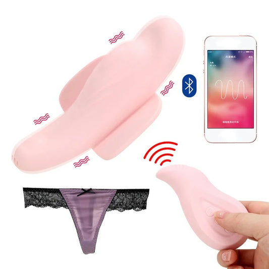 APPControlledVibratingPanties–WearableClitoralPantyStimulatorWomenVibrator