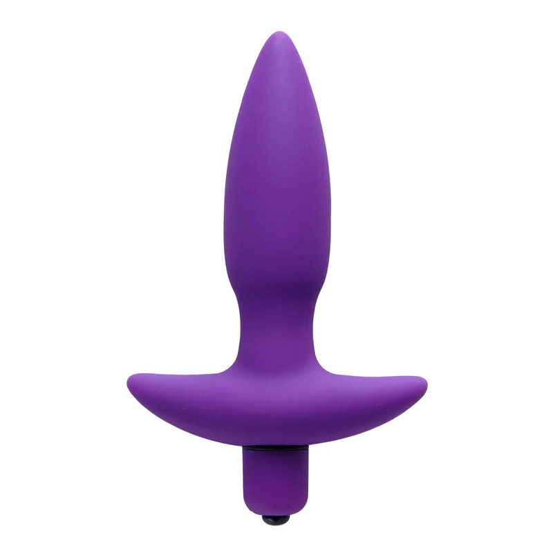 AriaVibratingSiliconeAnalPlug-Small