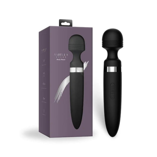 AshellaVibes–BodyWandMassager(Black)