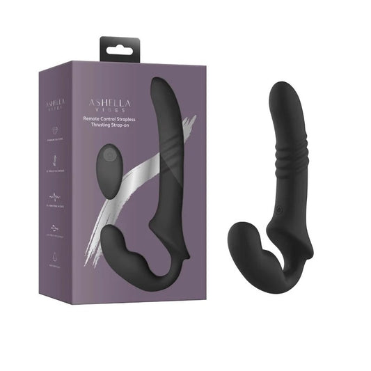 AshellaVibes–ThrustingStrap-On(Black)