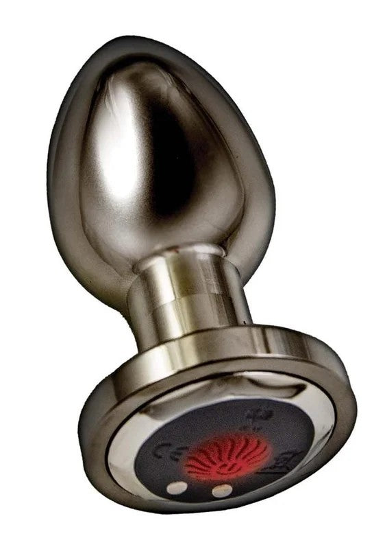 Ass-SationRemoteControlRechargeableVibratingMetalAnalPlug