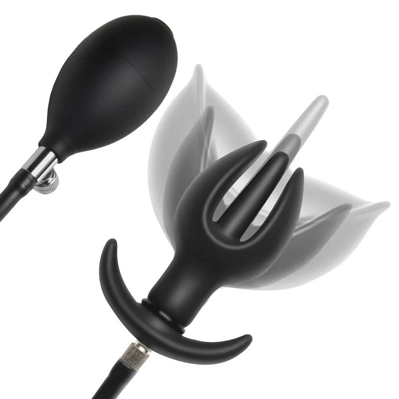 AssBoundAnchorInflatableSiliconeAnalPlug