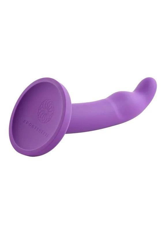 AstilSiliconeCurvedDildowithSuctionCup