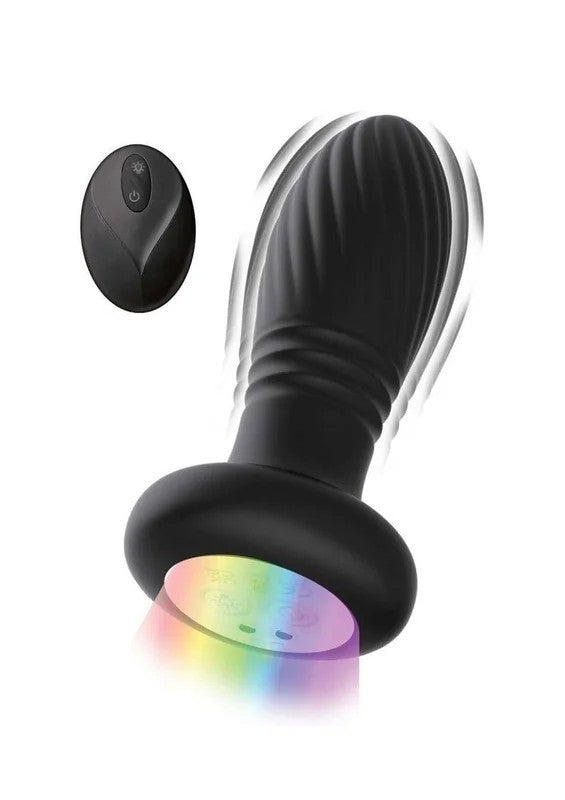 AtomicThrustingLight-UpTwisterRechargeableSiliconePlug