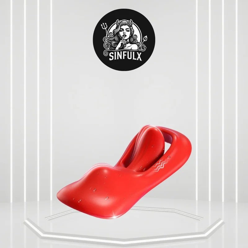 AuraVibeRemoteControlTonguePantyVibrator
