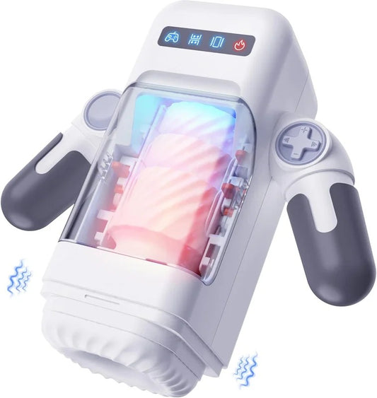 AutomaticMaleMasturbatorwith10Thrusting&VibrationModes