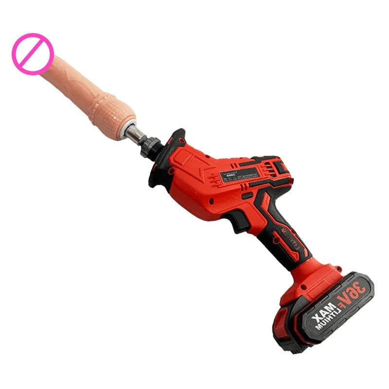 AutomaticRetractableElectricDrillDildoMachine