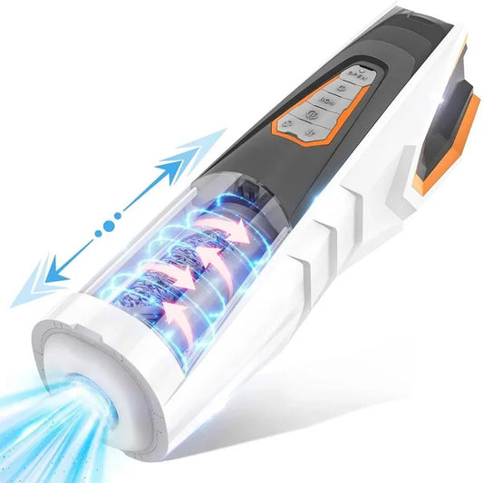AutomaticTelescopicRotationMaleMasturbationCup