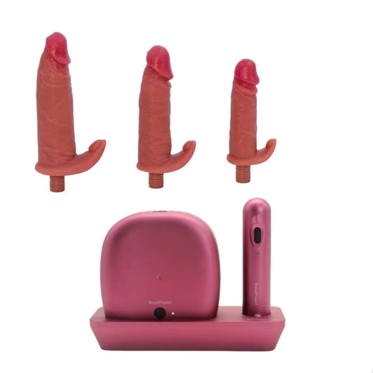 AutoThrustingVibrationdildoSexMachineSetWithStorageBox
