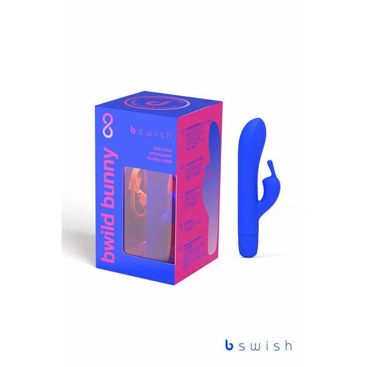 B-Swish–BWildBunnyInfiniteLimitedEditionRechargeableRabbitwithCase(PacificBlue)