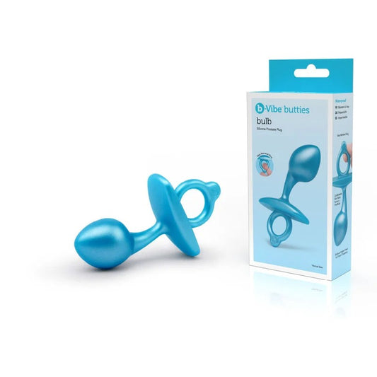 B-Vibe–B-VibeButties“Bulb”AnalPlug(MetallicBlue)