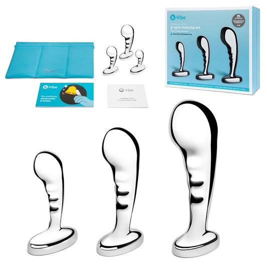 B-Vibe–StainlessSteelWeightedP-SpotTrainingSet(Chrome)