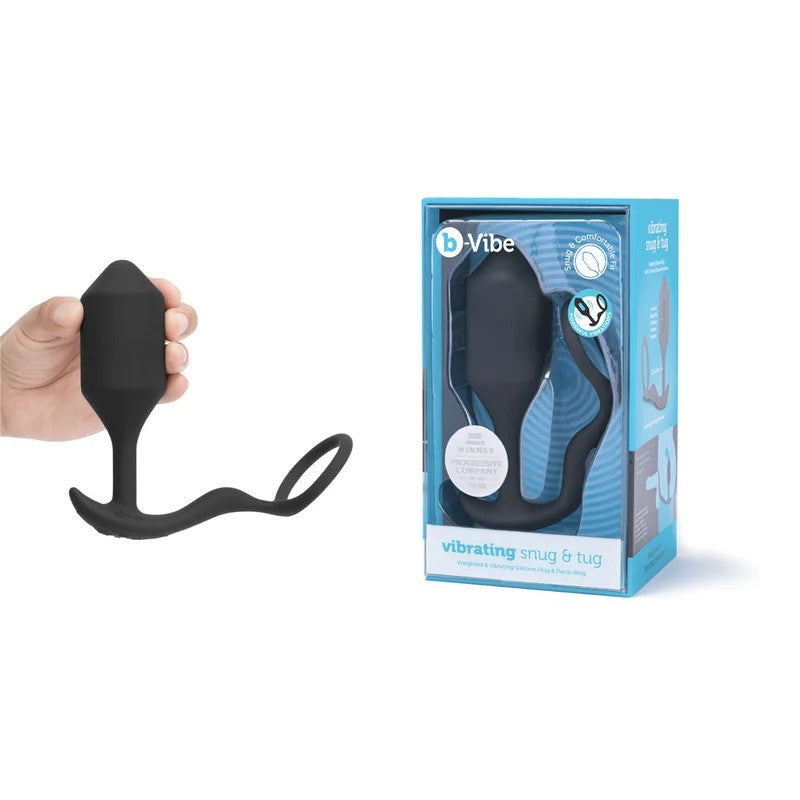 b-Vibe–VibratingSnug&TugXL(Black)