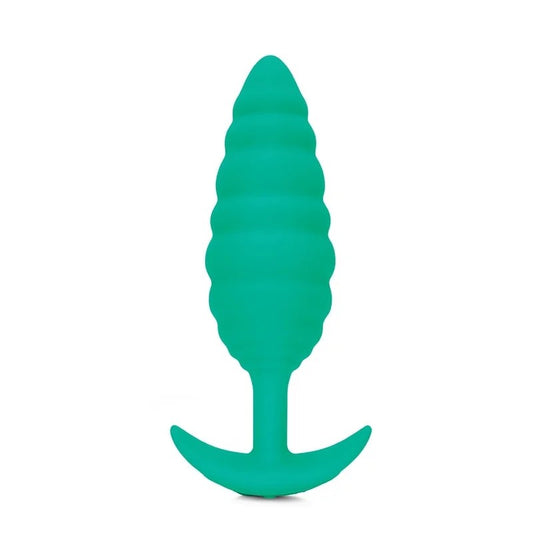 b-vibe–xZoeLigonTwistVibratingTexturedPlug(Green)