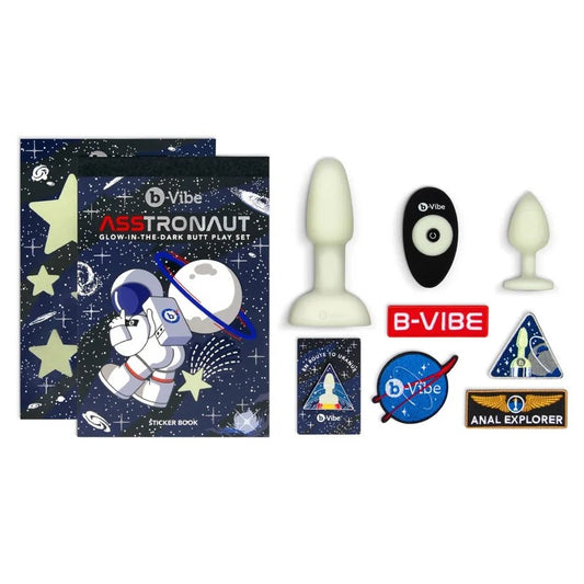 b-VibeAsstronautGlowintheDarkButtPlaySet