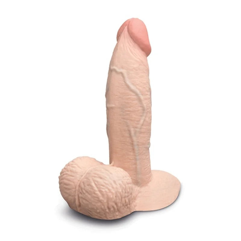 b-VibeSlipskin6inGirthySiliconeRealisticThickDildoWithLifelikedetails