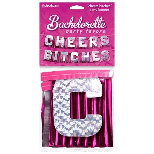 BachelorettePartyFavours–“CheersBitches!”PartyBanner