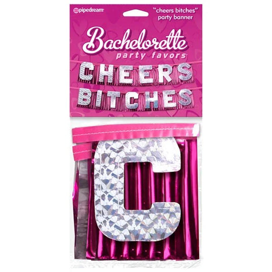 BachelorettePartyFavours–“CheersBitches!”PartyBanner