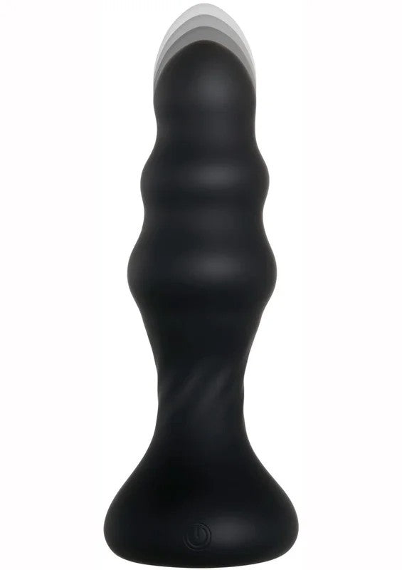 BackdoorBangerSiliconeRechargeableAnalVibratorwithRemoteControl