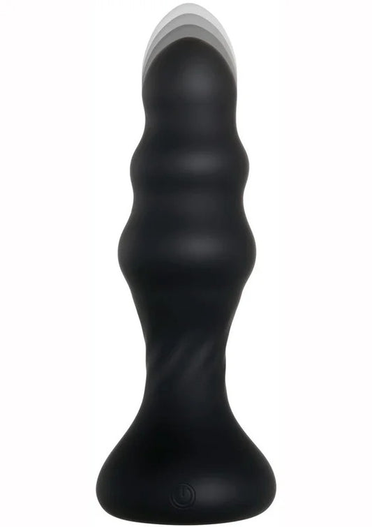 BackdoorBangerSiliconeRechargeableAnalVibratorwithRemoteControl