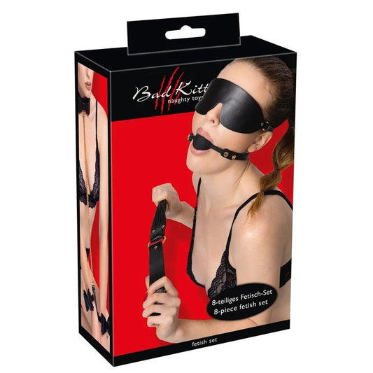 BadKitty–8pieceFetishBondageKitwithStorageCase(Black)