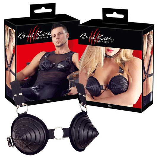 BadKitty–HarnessConeBraOS(Black)