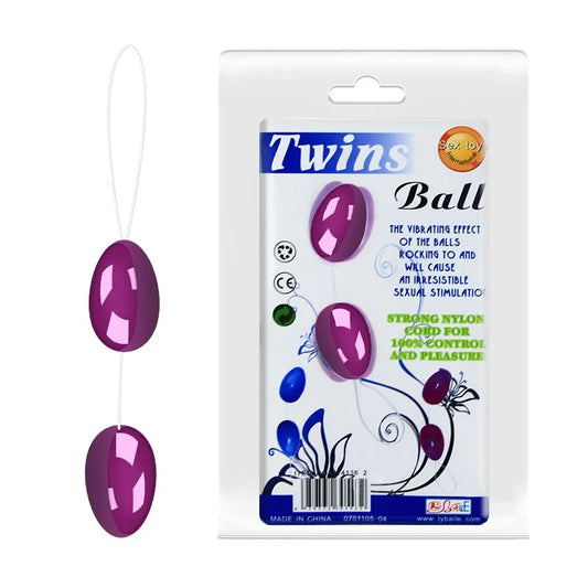 Baile–2VibratingEffectAnalBalls(Purple)
