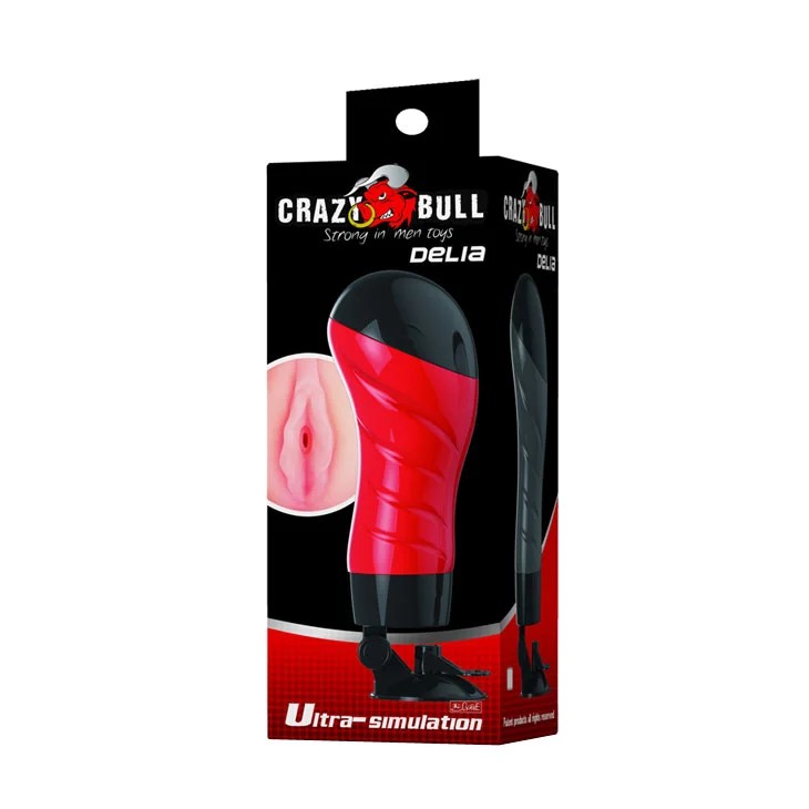 Baile–CrazyBull“Delia”PussyMasturbator(Black/Red)