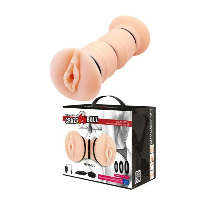 Baile–CrazyBull“Emma”VibratingStroker(LightFlesh)