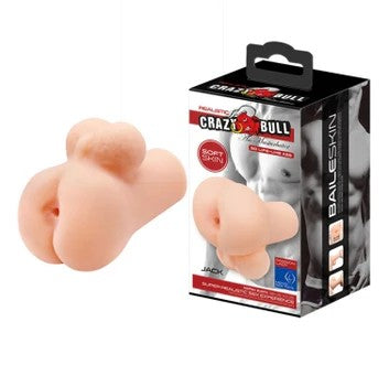 Baile–CrazyBull“Jack”TheRealisticAssMasturbatorwithBalls(LightFlesh)
