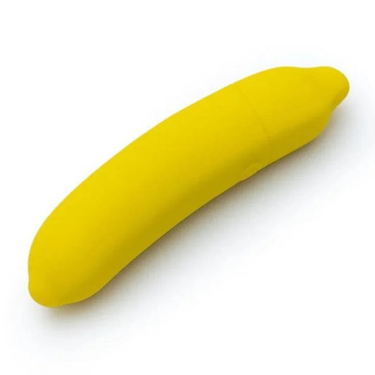BananaUSBRechargeableSiliconeVibrator