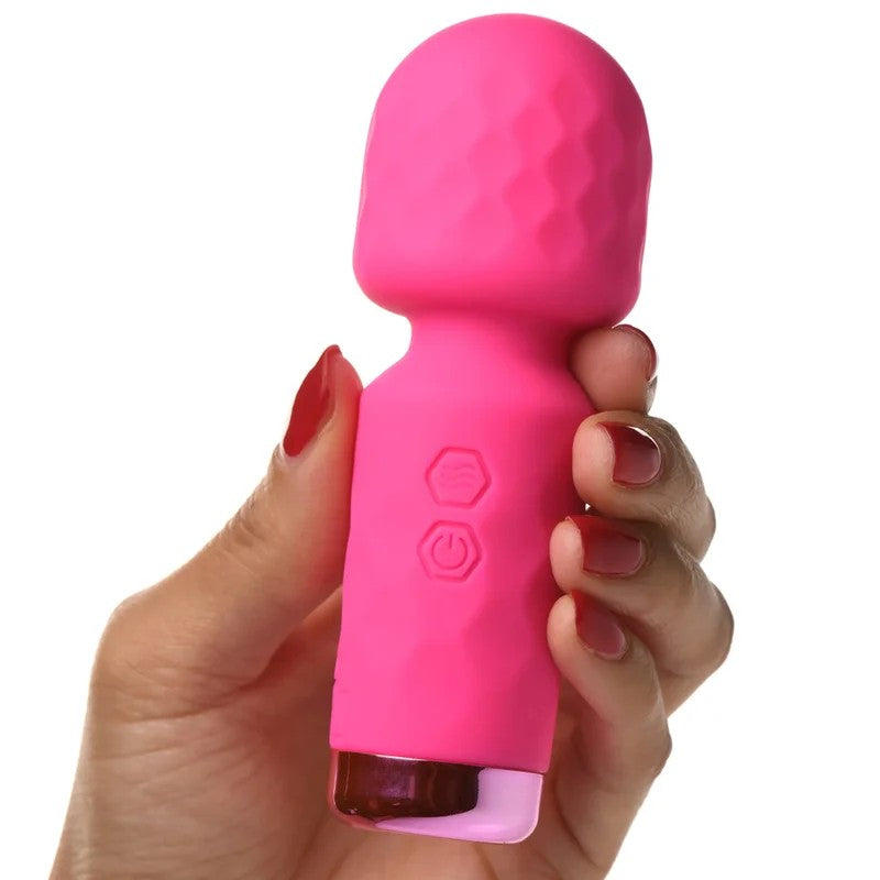 Bang!10XMiniSiliconeWandClitoralVibrator