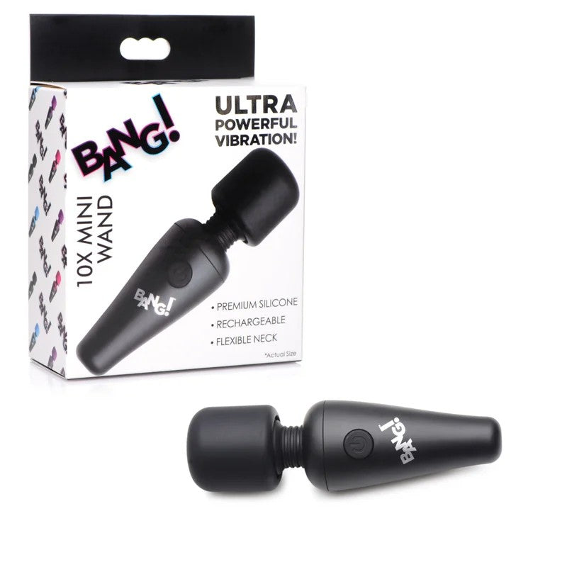 Bang!–10XRechargeableMiniWand(Black)