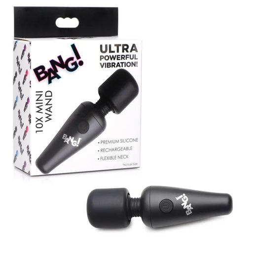 Bang!–10XRechargeableMiniWand(Black)