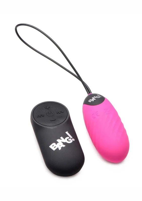 Bang!28xSwirlRechargeableSiliconeEggwithRemoteControl
