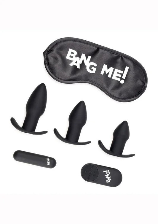 Bang!BackdoorAdventureRechargeableSiliconeButtPlugKit