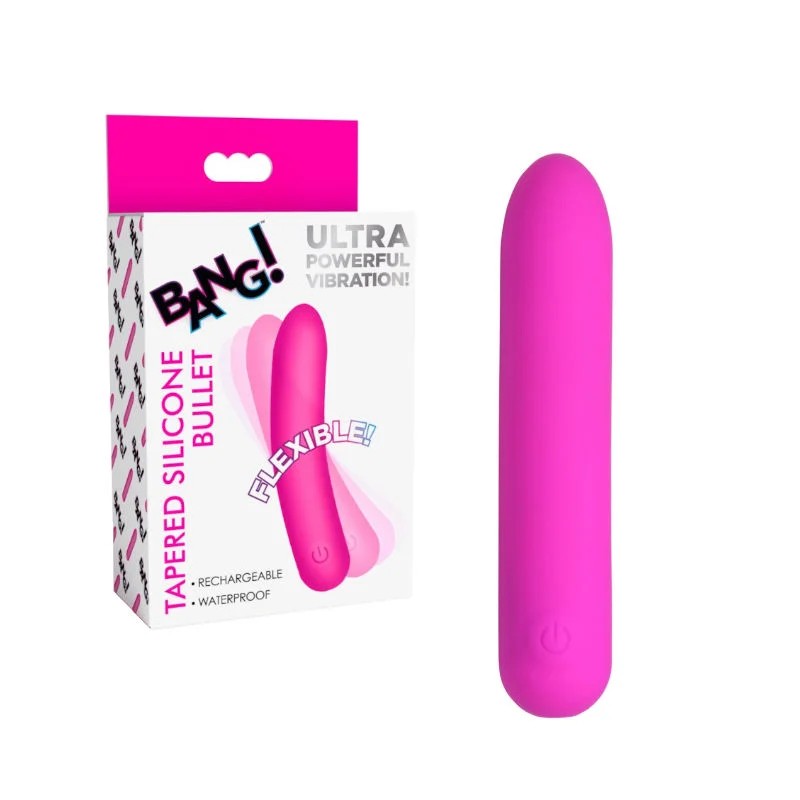 BANG!–UltraPowerfulFlexibleSiliconeBullet–(Pink)