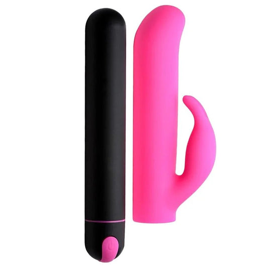 BANG!XLBulletandRabbitSleeve–Rechargeable–Black&Pink