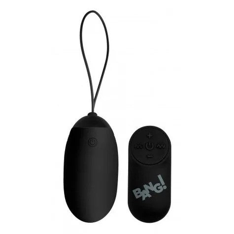 BangXLSiliconeVibratingEgg–Black