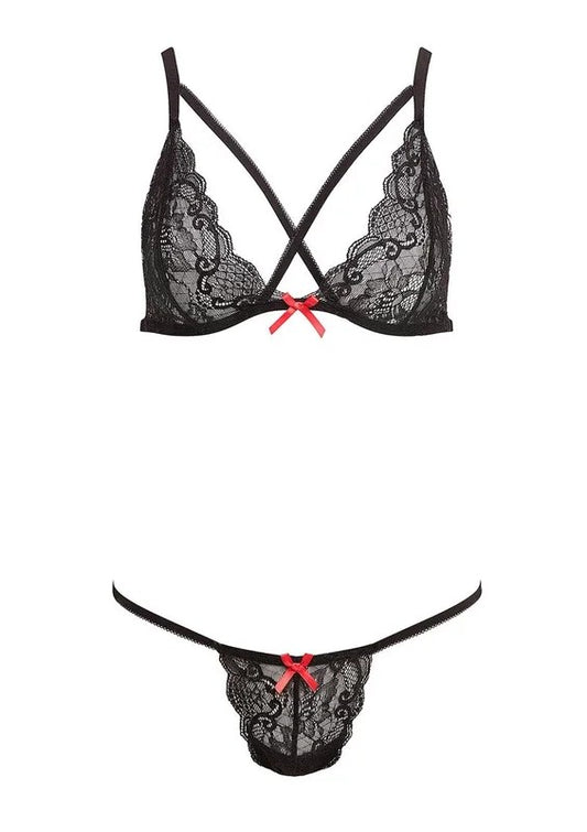 BarelyBareXStrapBralette