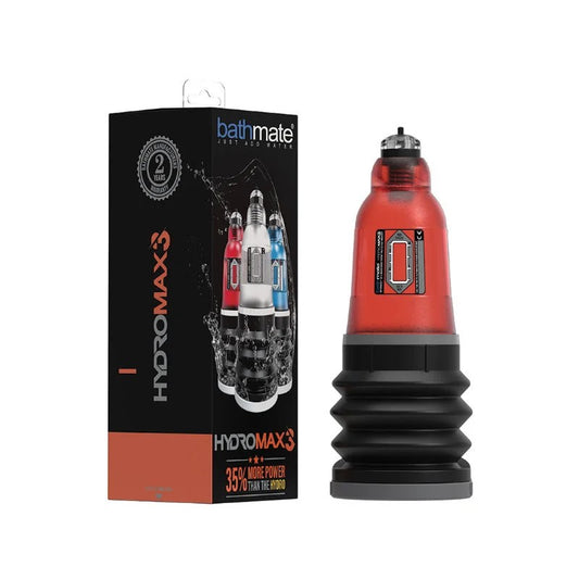 BathMate–HydroMax3PenisPump–(Red)