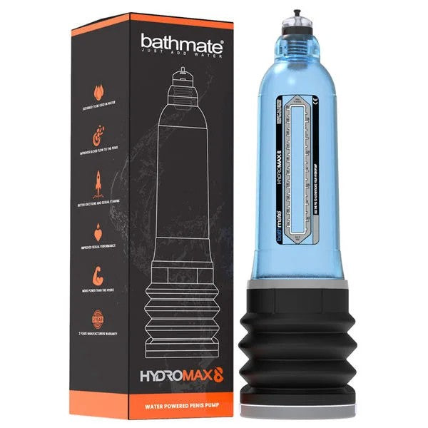 Bathmate–Hydromax8WaterPoweredPenisPump(Blue)