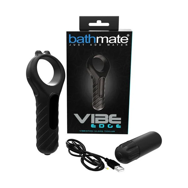 Bathmate–VibeEdgeVibratingGlansTickler(Black)