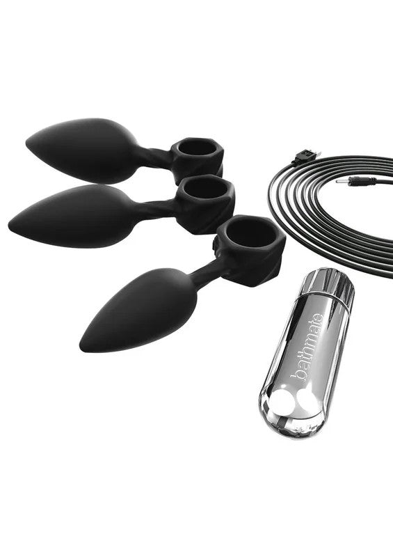 BathmateAnalTrainingVibratingPlugsKit