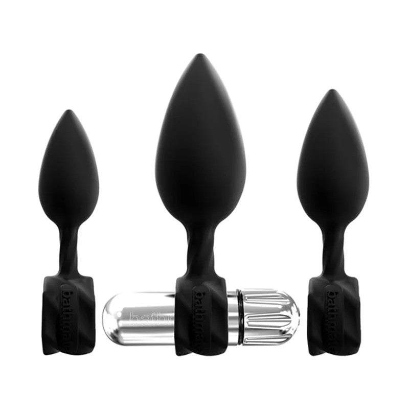 BathmateTrainingAnalVibratingPlugs3pcs/Set