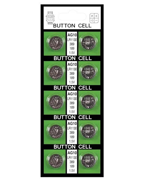 BatteriesAG10–Cardof10