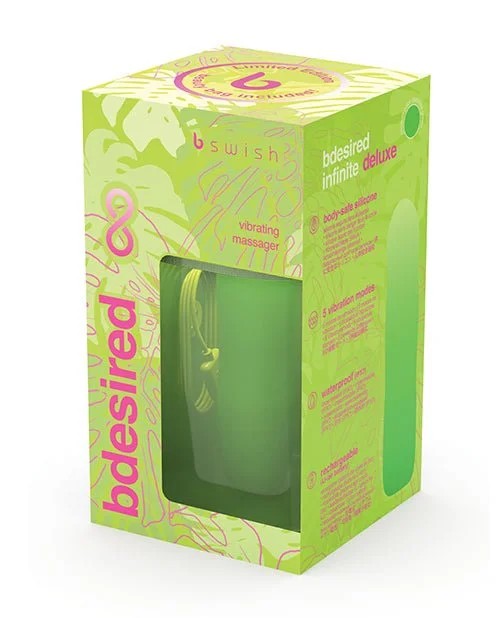 BdesiredInfiniteDeluxeLEParadiseVibrator–Green