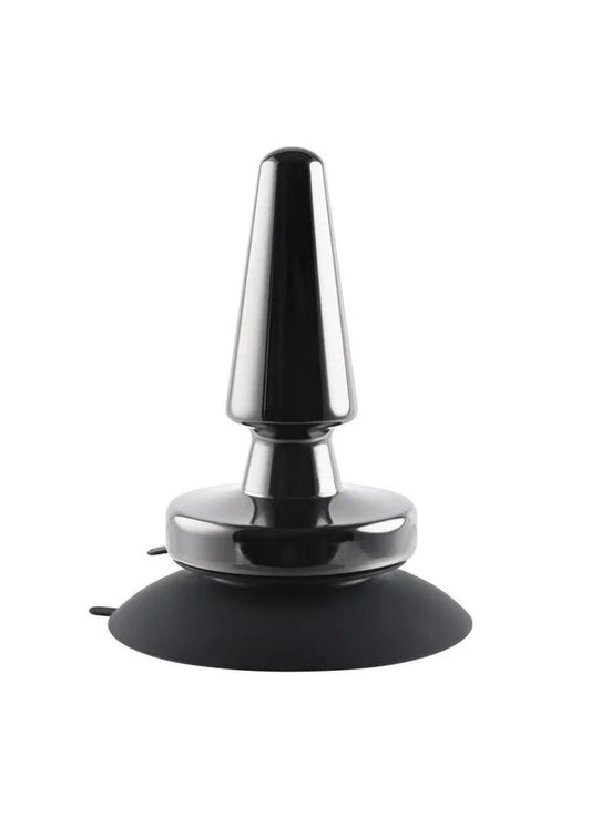 BeginnerMetalPlugRechargeableVibratingAnalPlug