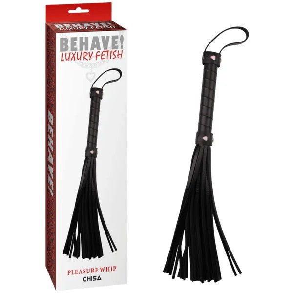 Behave!–40cmPleasureWhip(Black)